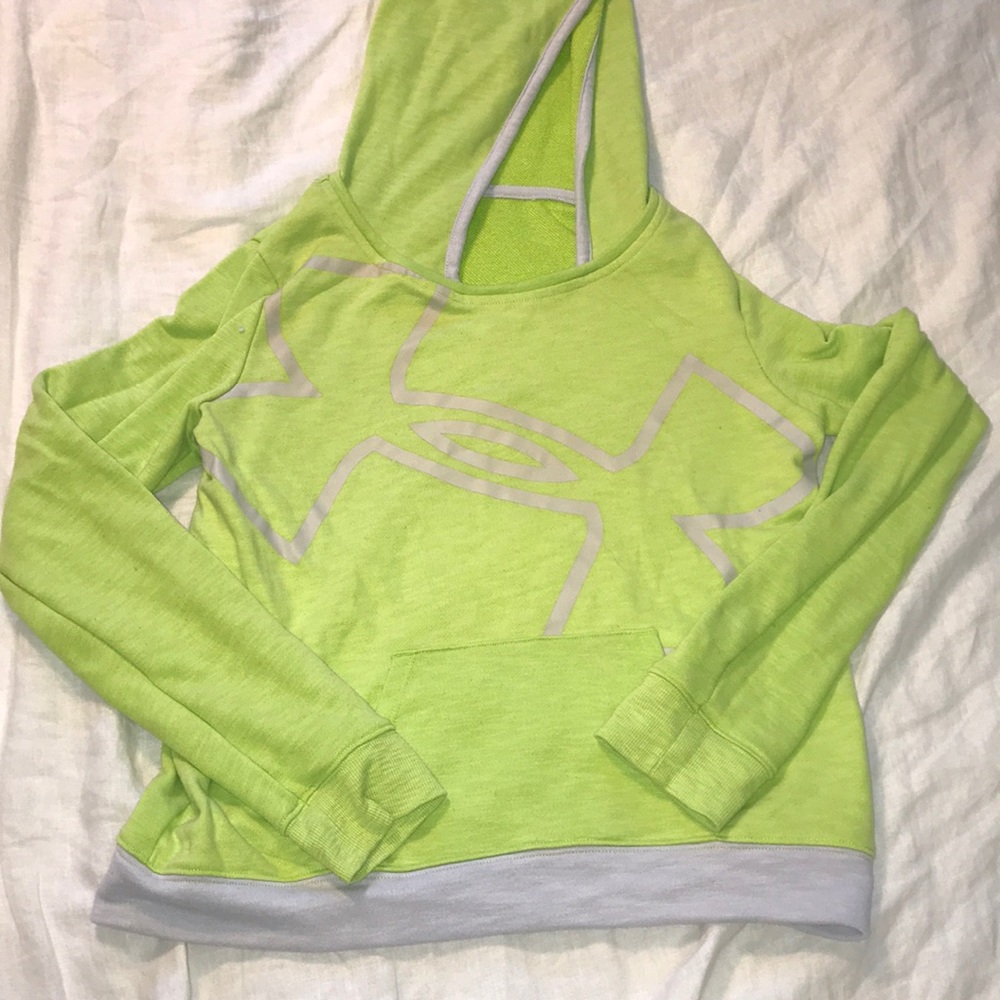 Light Green Under Armour Sweatshirt